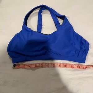 Title nine Blue swim Bra (new without tags) size S